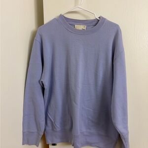Wilfred Light Purple Crewneck Sweater